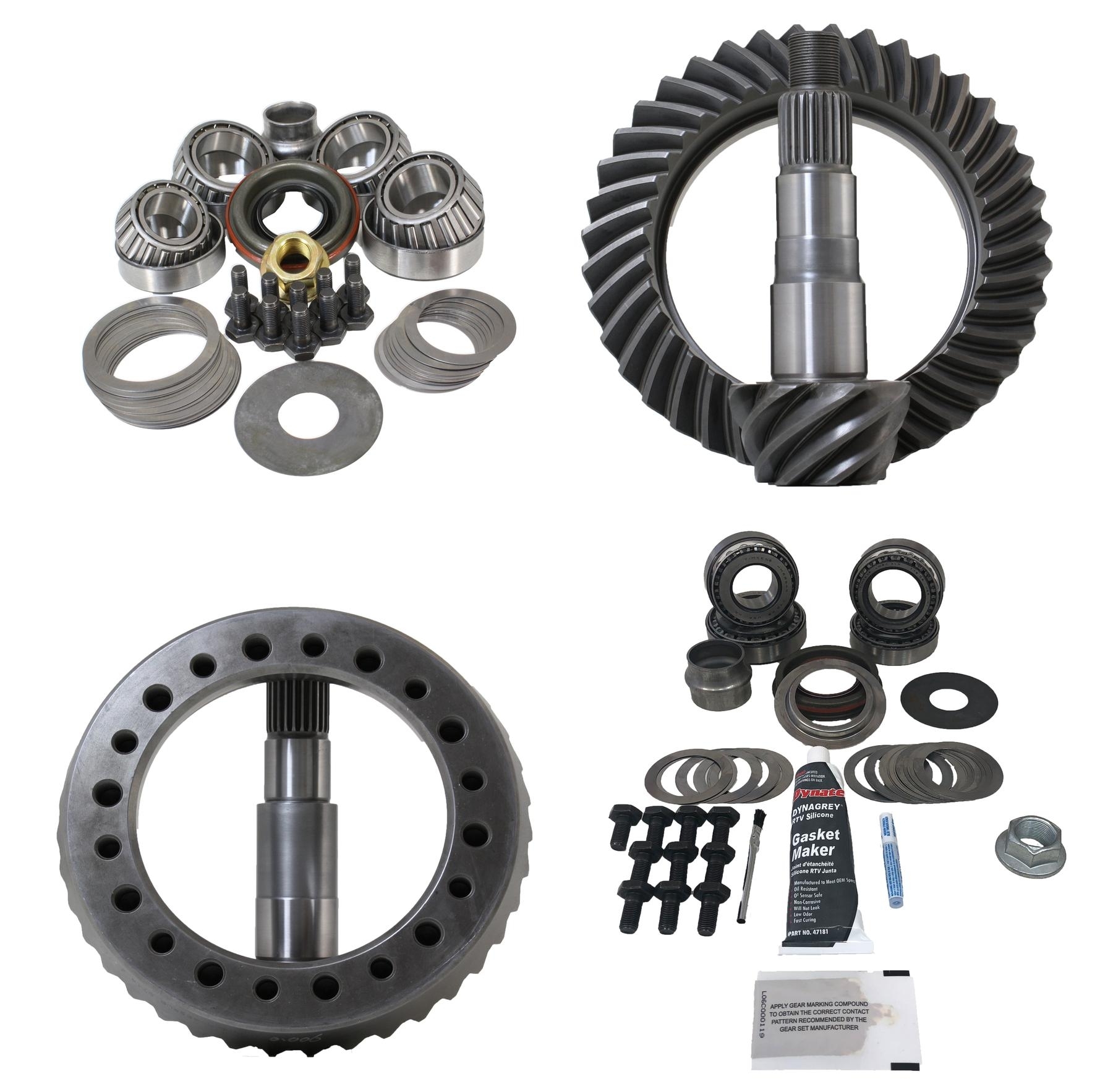 Revolution Gear & Axle Front And Rear Gear Package With Koyo Bearings, Dana 30-Dana 44, 5.13 Ratio Revolution Gear & Axle Front And Rear Gear Package With Koyo Bearings, Dana 30-Dana 44, 5.13 Ratio