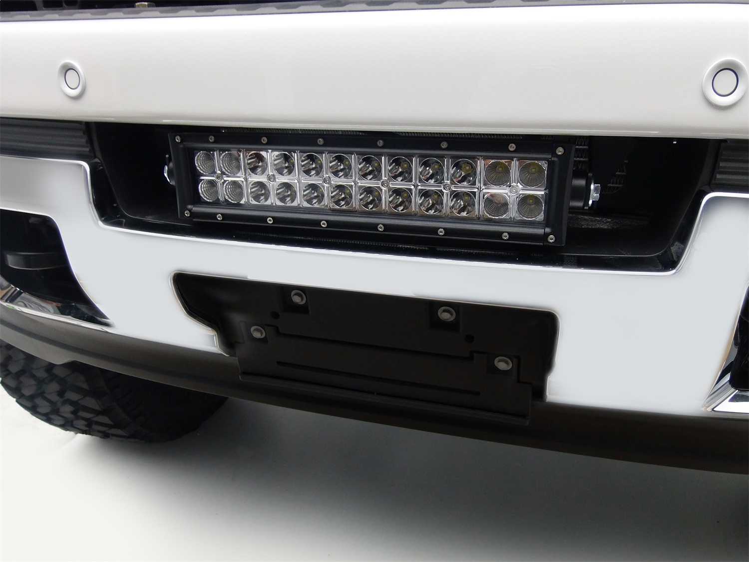 Zroadz Front Bumper Center Opening 12'' Led Light Bar Mounts, GMSB-Z322111 Zroadz Front Bumper Center Opening 12'' Led Light Bar Mounts, GMSB-Z322111