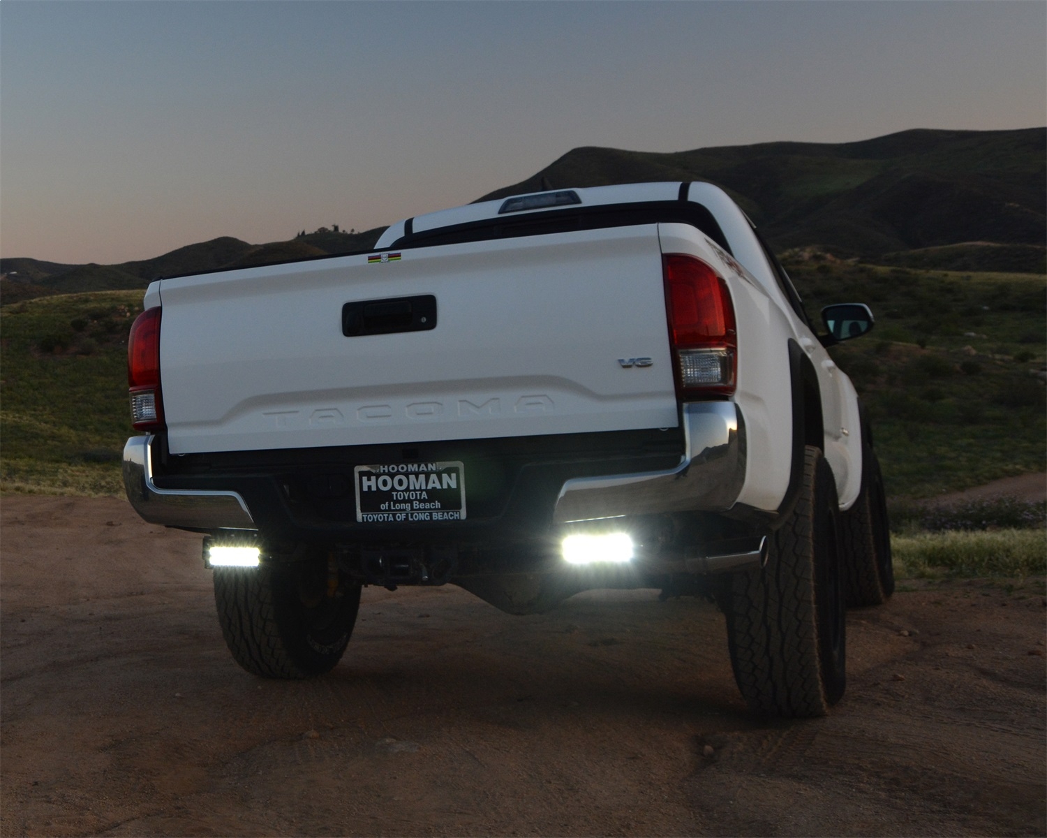 Zroadz Rear Bumper/frame Led Light Bar Mounts, 8'' Opening, Swivel Adjustments, GMSB-Z389641 Zroadz Rear Bumper/frame Led Light Bar Mounts, 8'' Opening, Swivel Adjustments, GMSB-Z389641