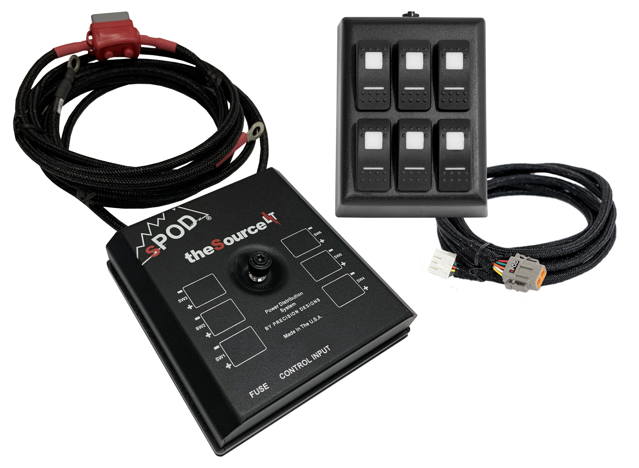 Spod Sourcelt Universal 6-Circuit Control System For 1 Ram Mount Ball With 36 Spod Sourcelt Universal 6-Circuit Control System For 1 Ram Mount Ball With 36