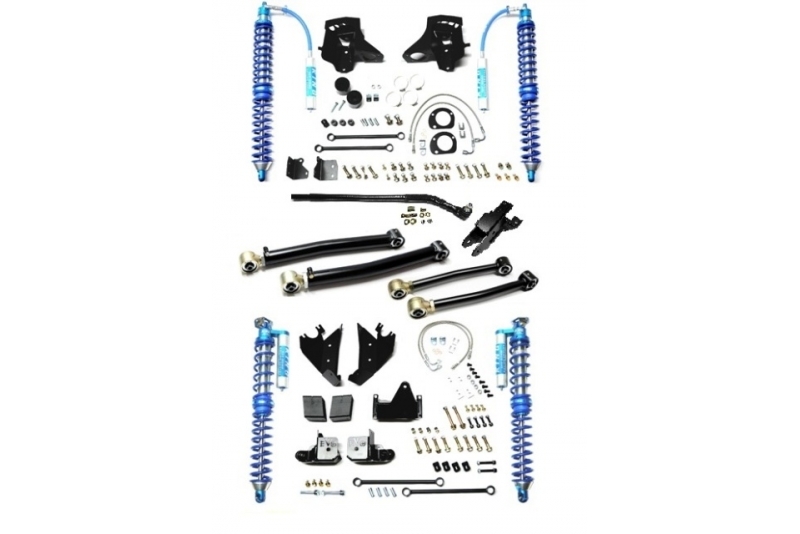 Evo Manufacturing Front And Rear Lcg Bolt-On Coilover Kit, Suspension Parts, HGJF-EVO-201-2BRHD