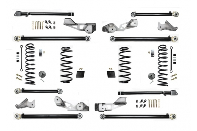 Jeep Evo Manufacturing 2.5 Inch Jlu High Clearance Long Arm Kit, Suspension Parts, HGJF-EVO-3015 Jeep Evo Manufacturing 2.5 Inch Jlu High Clearance Long Arm Kit, Suspension Parts, HGJF-EVO-3015