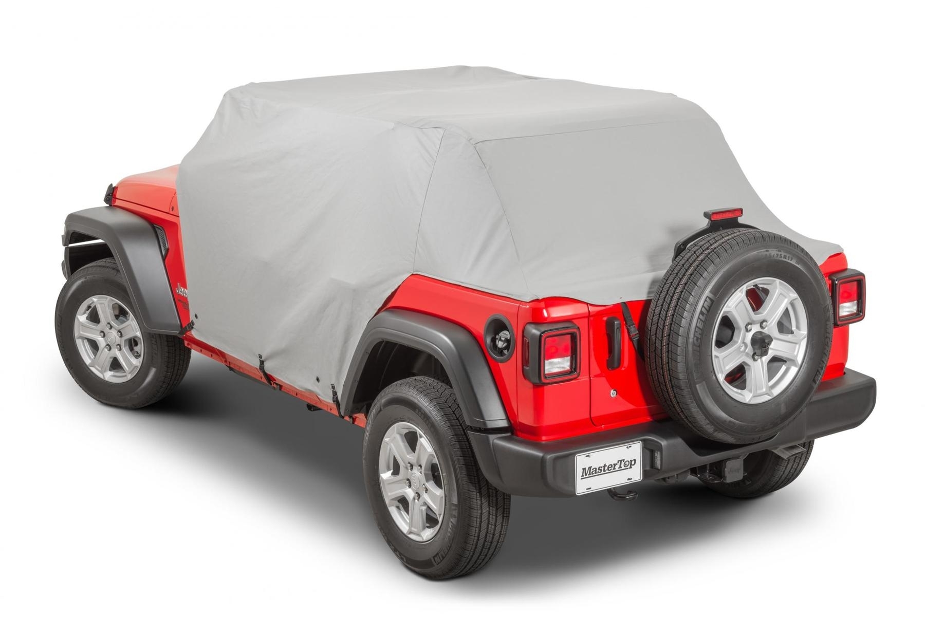 Mastertop Full Door Cab Cover For Jeep Wrangler Jl Unlimited 4 Door, Gray Denim (All Top/top Mastertop Full Door Cab Cover For Jeep Wrangler Jl Unlimited 4 Door, Gray Denim (All Top/top