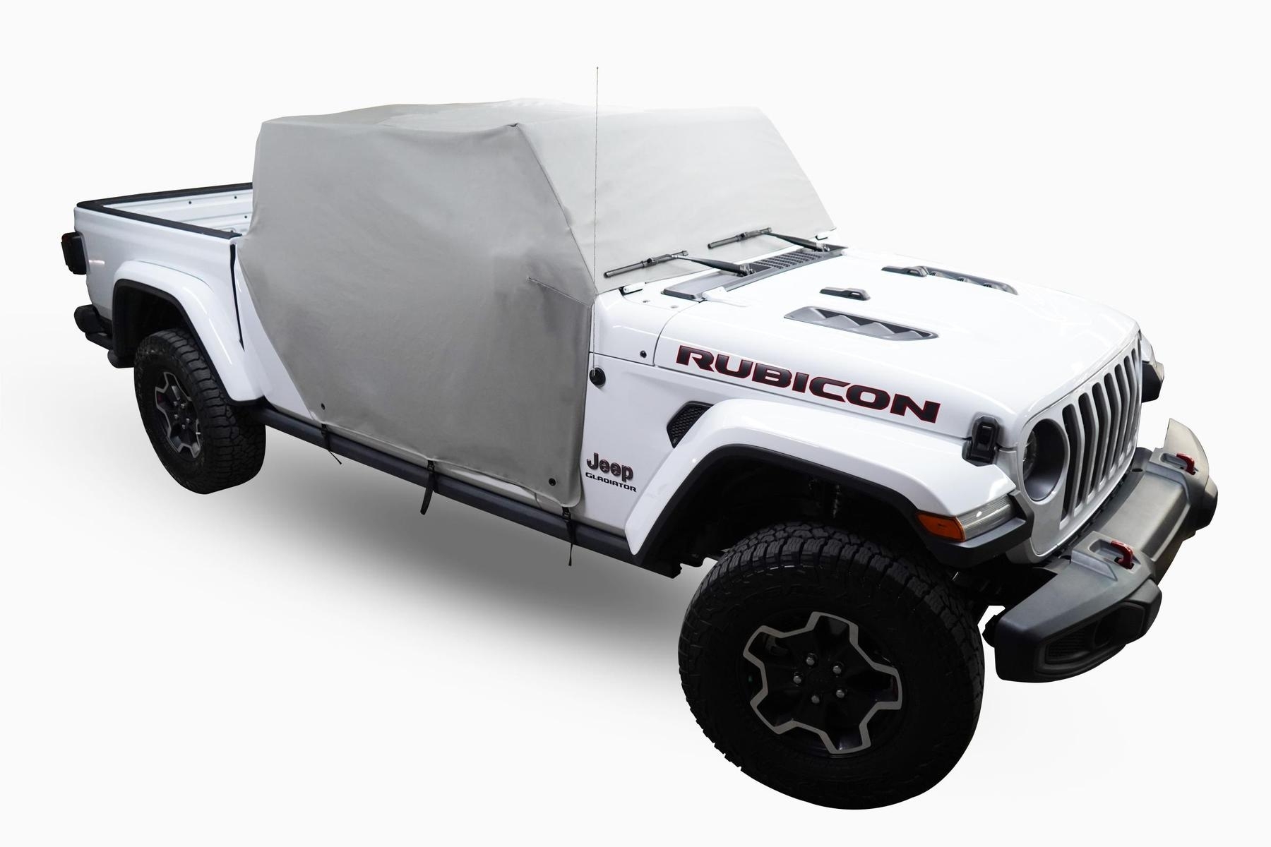 Mastertop Gladiator Cab Cover For Gladiator 4 Dr (All Hardware Removed), Gray Denim | 2020+ Jeep