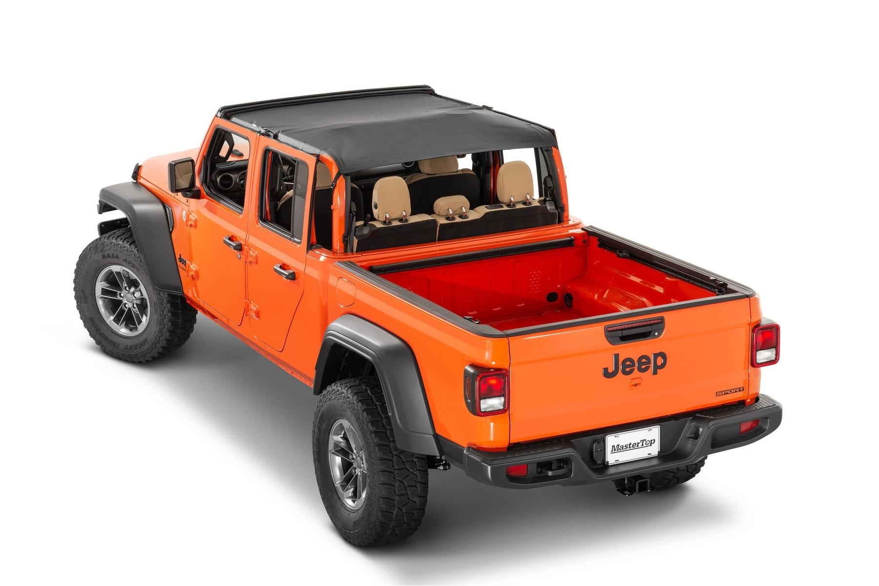 Mastertop Bimini Top Plus For Jeep Gladiator Jt 4 Door, Mastertwill | 2020+ Jeep Gladiator JT, Mastertop Bimini Top Plus For Jeep Gladiator Jt 4 Door, Mastertwill | 2020+ Jeep Gladiator JT,
