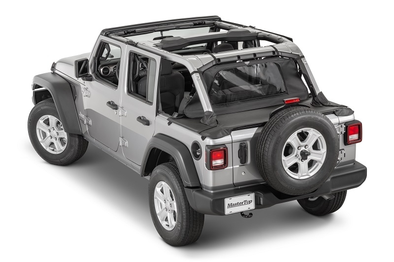 Mastertop Tonneau Cover For Jeep Wrangler Jl Unlimited 4 Door Hard Top Models, Mastertwill | 2018+ Mastertop Tonneau Cover For Jeep Wrangler Jl Unlimited 4 Door Hard Top Models, Mastertwill | 2018+