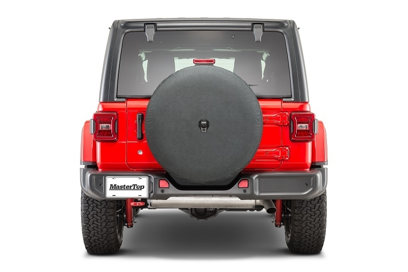 Mastertop Spare Tire Cover For Jeep Wrangler Jl 32 Mastertop Spare Tire Cover For Jeep Wrangler Jl 32