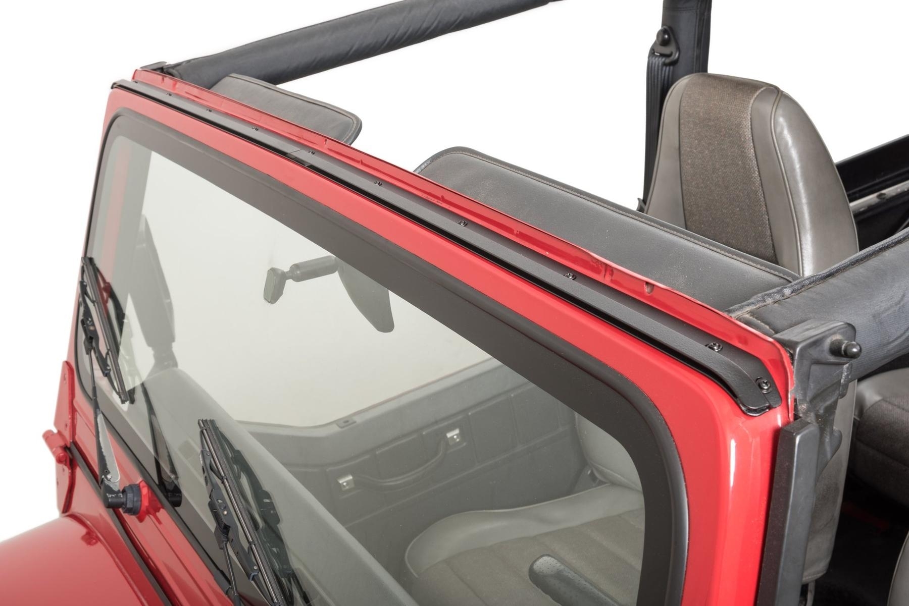 Mastertop Windshield Channel 76-81 Jeep Cj 95-87 Wrangler Yj, Black | 76-81 Jeep CJ, 95-87 Wrangler Mastertop Windshield Channel 76-81 Jeep Cj 95-87 Wrangler Yj, Black | 76-81 Jeep CJ, 95-87 Wrangler