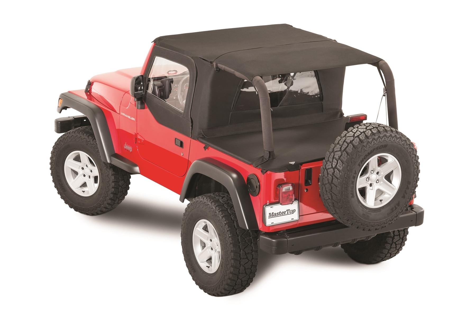 Mastertop Ultimate Soft Top Combo Bimini Top Plus For 04-06 Jeep Wrangler Tj Unlimited With Mastertop Ultimate Soft Top Combo Bimini Top Plus For 04-06 Jeep Wrangler Tj Unlimited With