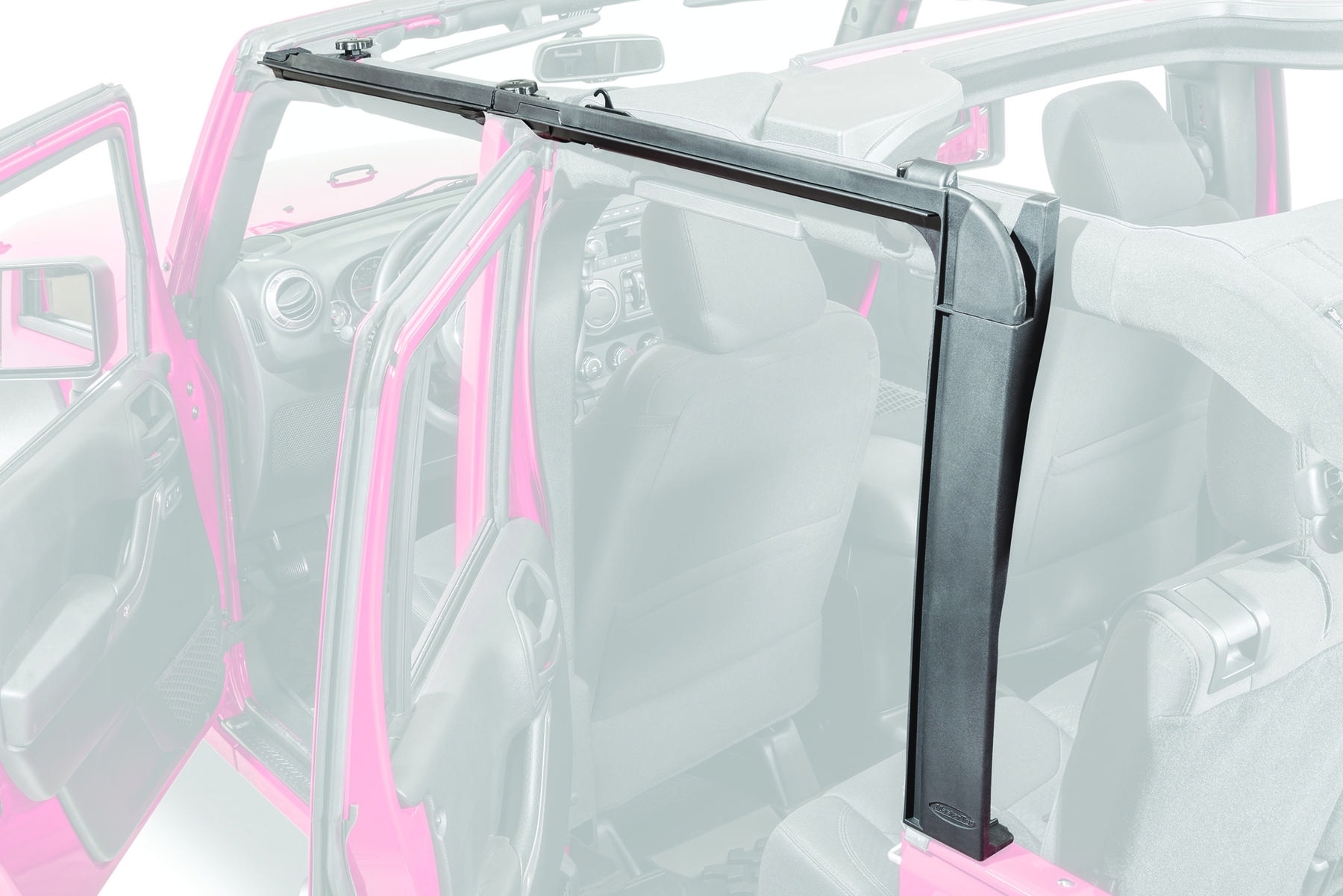 Mastertop Factory Style Door Surrounds With Tailgate Bar For 97-06 Wrangler Tj | 97-06 Jeep Mastertop Factory Style Door Surrounds With Tailgate Bar For 97-06 Wrangler Tj | 97-06 Jeep