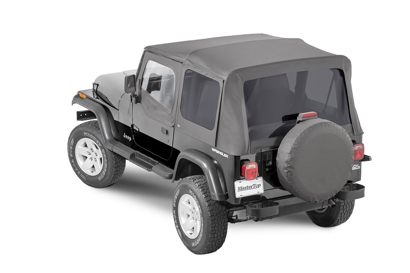 Mastertop Full Hardware Top With Door Skins And Frames Tinted Glass For 88-95 Jeep Wrangler Yj, Mastertop Full Hardware Top With Door Skins And Frames Tinted Glass For 88-95 Jeep Wrangler Yj,