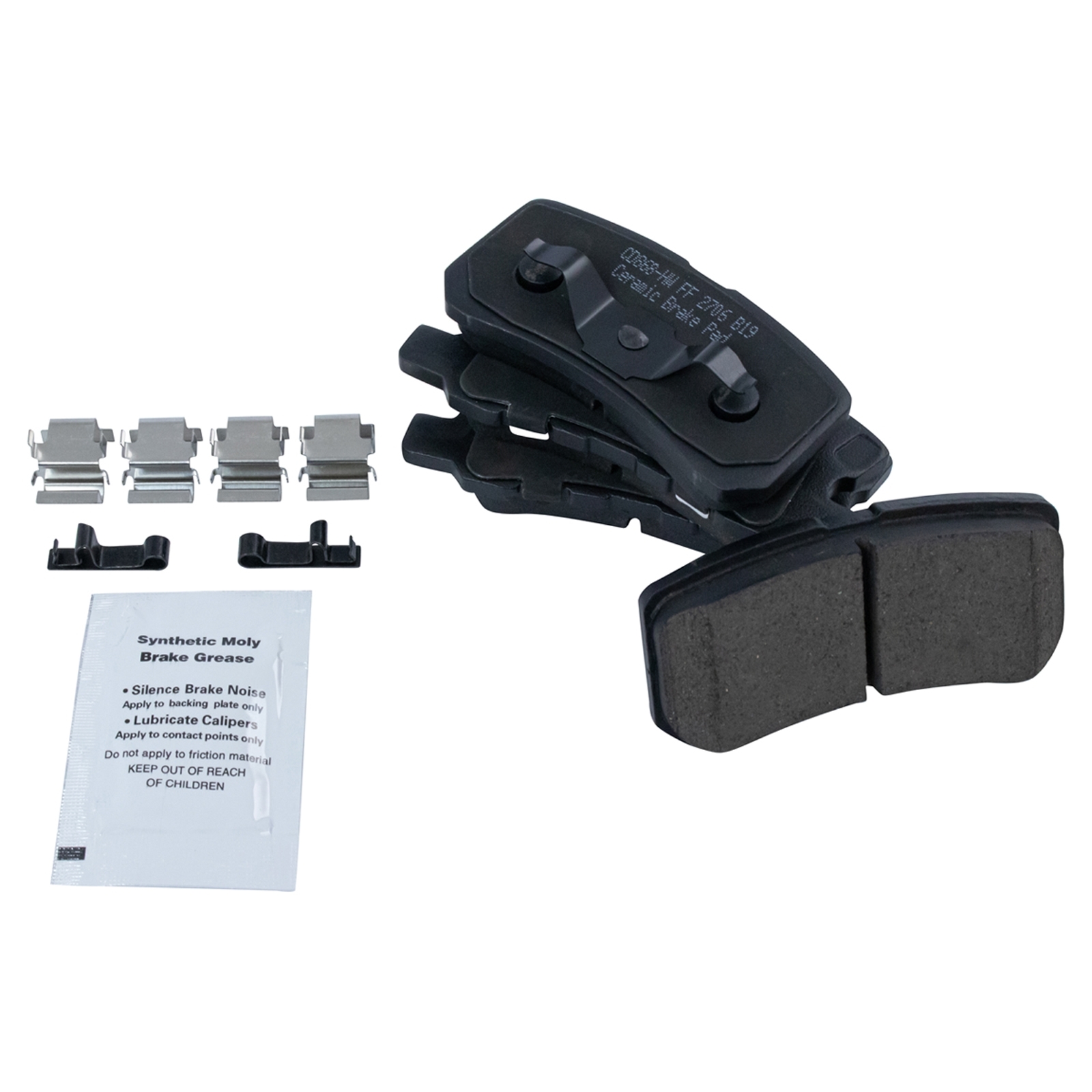 Trq Ceramic Brake Pads For 07-17 Compass 07-17 Patriot Rear With 11.9 Trq Ceramic Brake Pads For 07-17 Compass 07-17 Patriot Rear With 11.9