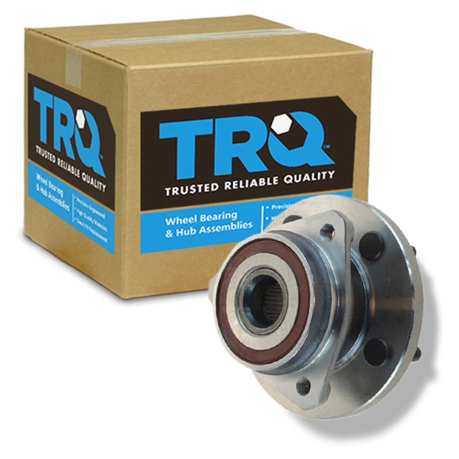 Trq Wheel Bearing & Hub Assembly For 99-04 Grand Cherokee Front Driver Or Passenger Side, Trq Wheel Bearing & Hub Assembly For 99-04 Grand Cherokee Front Driver Or Passenger Side,
