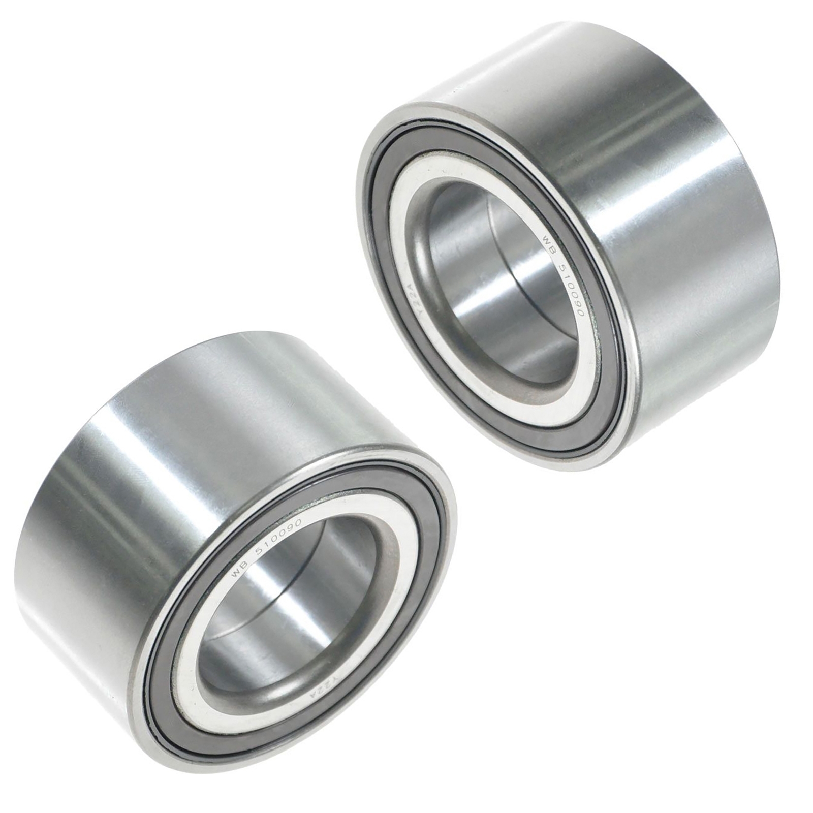 Trq 2 Piece Wheel Bearing Set For 07-17 Compass Front 07-17 Patriot Front, HWNV-BHA54461 Trq 2 Piece Wheel Bearing Set For 07-17 Compass Front 07-17 Patriot Front, HWNV-BHA54461
