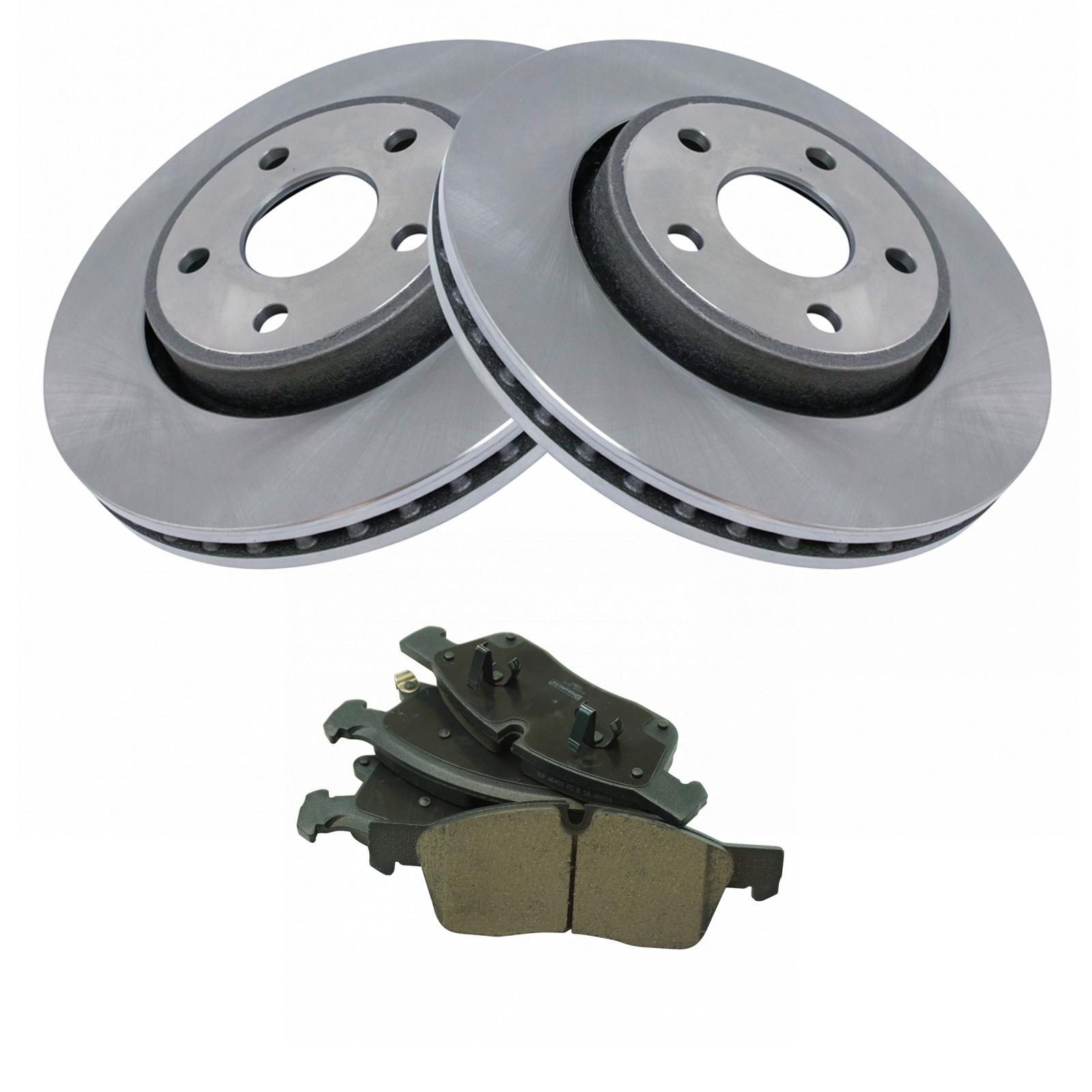 Trq Ceramic Brake Pad & Rotor Kit For 11-16 Grand Cherokee Front, HWNV-BKA10970 Trq Ceramic Brake Pad & Rotor Kit For 11-16 Grand Cherokee Front, HWNV-BKA10970