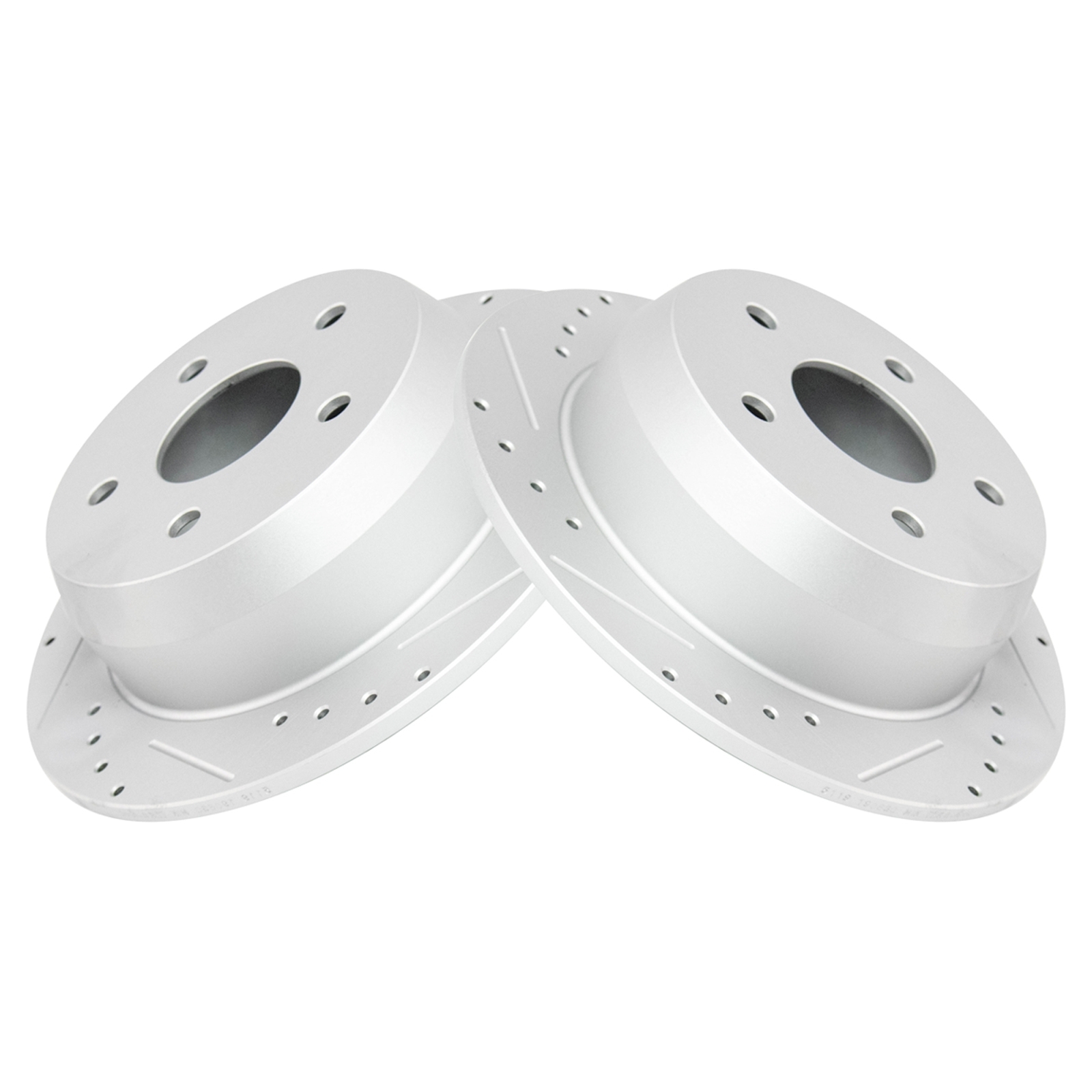 Trq Performance Performance 2 Piece Brake Rotor Set For 99-04 Grand Cherokee Rear Driver & Trq Performance Performance 2 Piece Brake Rotor Set For 99-04 Grand Cherokee Rear Driver &