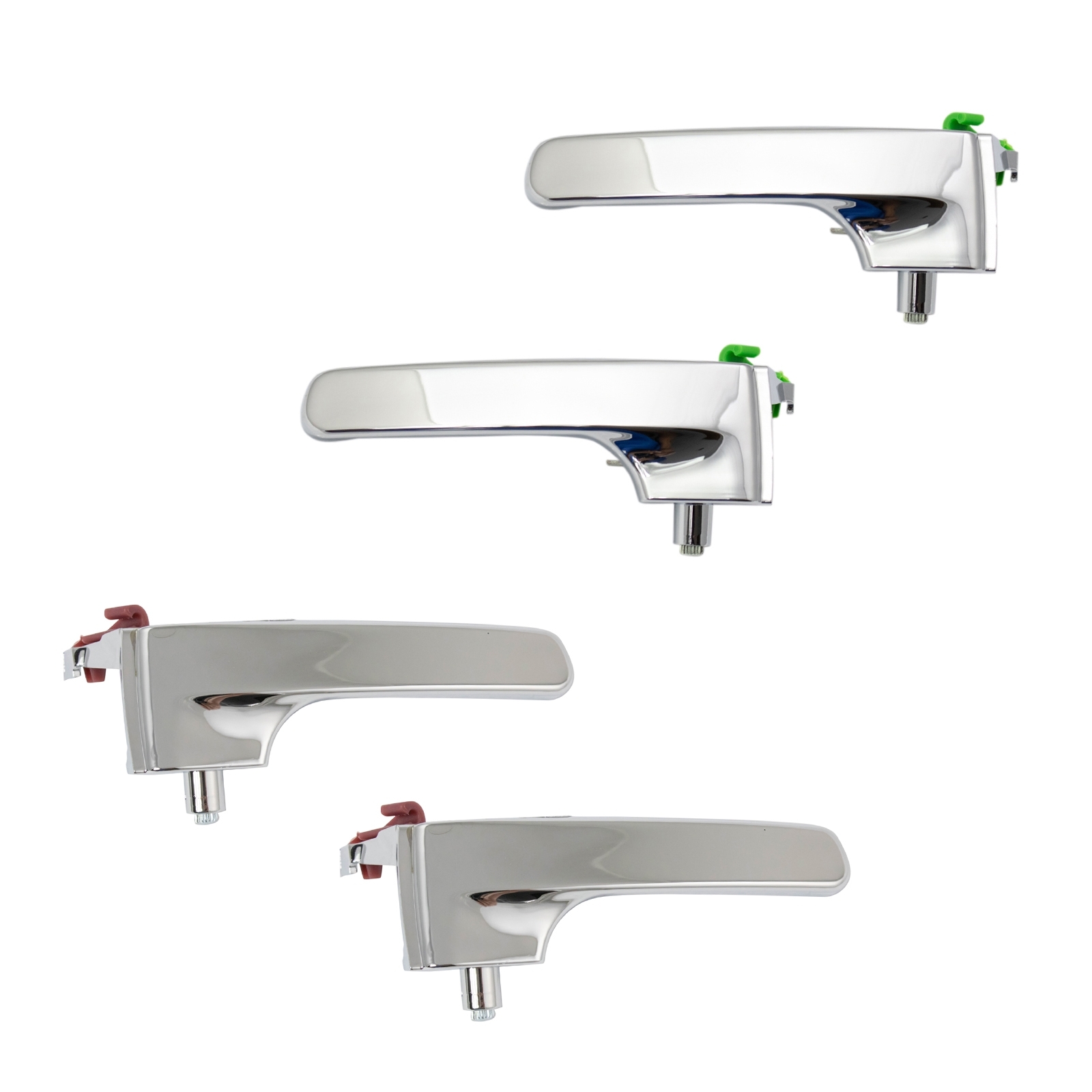 Trq 4 Piece Interior Door Handle Set For 08-12 Liberty Front & Rear Driver & Passenger Side, Trq 4 Piece Interior Door Handle Set For 08-12 Liberty Front & Rear Driver & Passenger Side,
