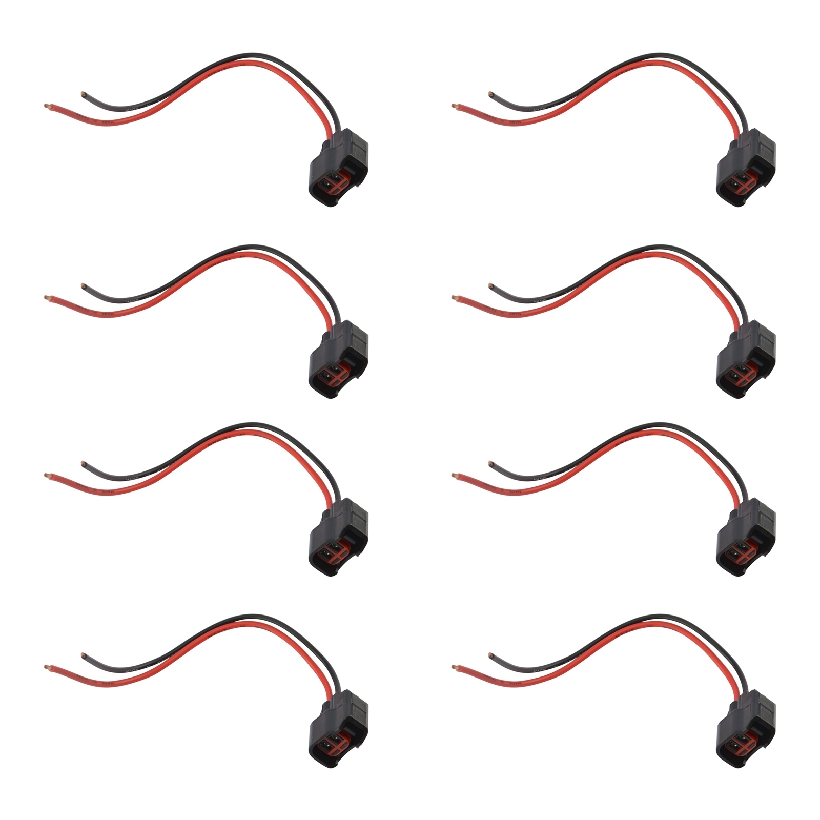 Diy Solutions Fuel Injector Harness 8 Piece Set For 99-05 Grand Cherokee, HWNV-FIC00057