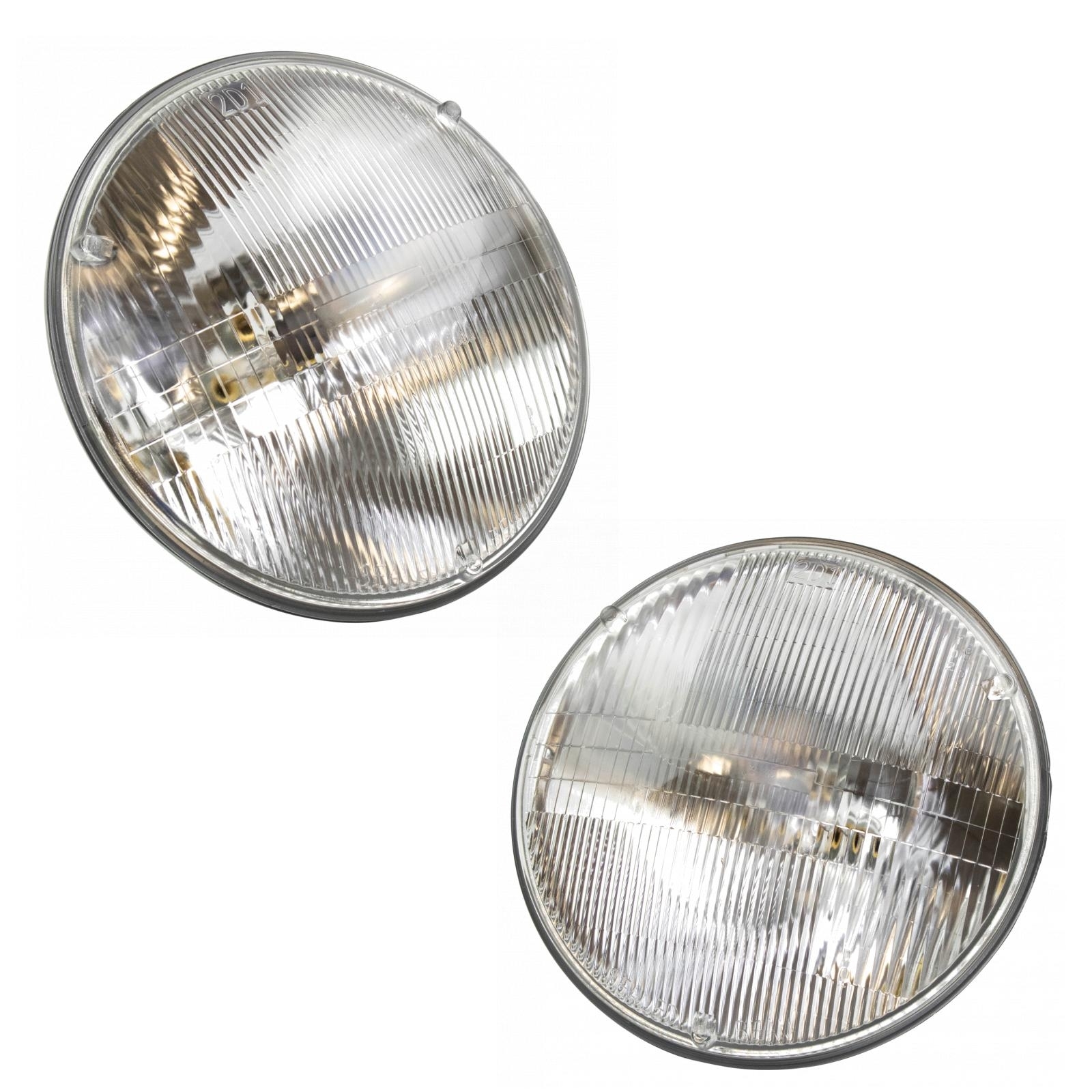 Trq 2 Piece Headlight Set For 97-06 Wrangler Tj 81-85 Cj8 Scrambler 67-83 Cj5 67-78 J Series Pickup Trq 2 Piece Headlight Set For 97-06 Wrangler Tj 81-85 Cj8 Scrambler 67-83 Cj5 67-78 J Series Pickup