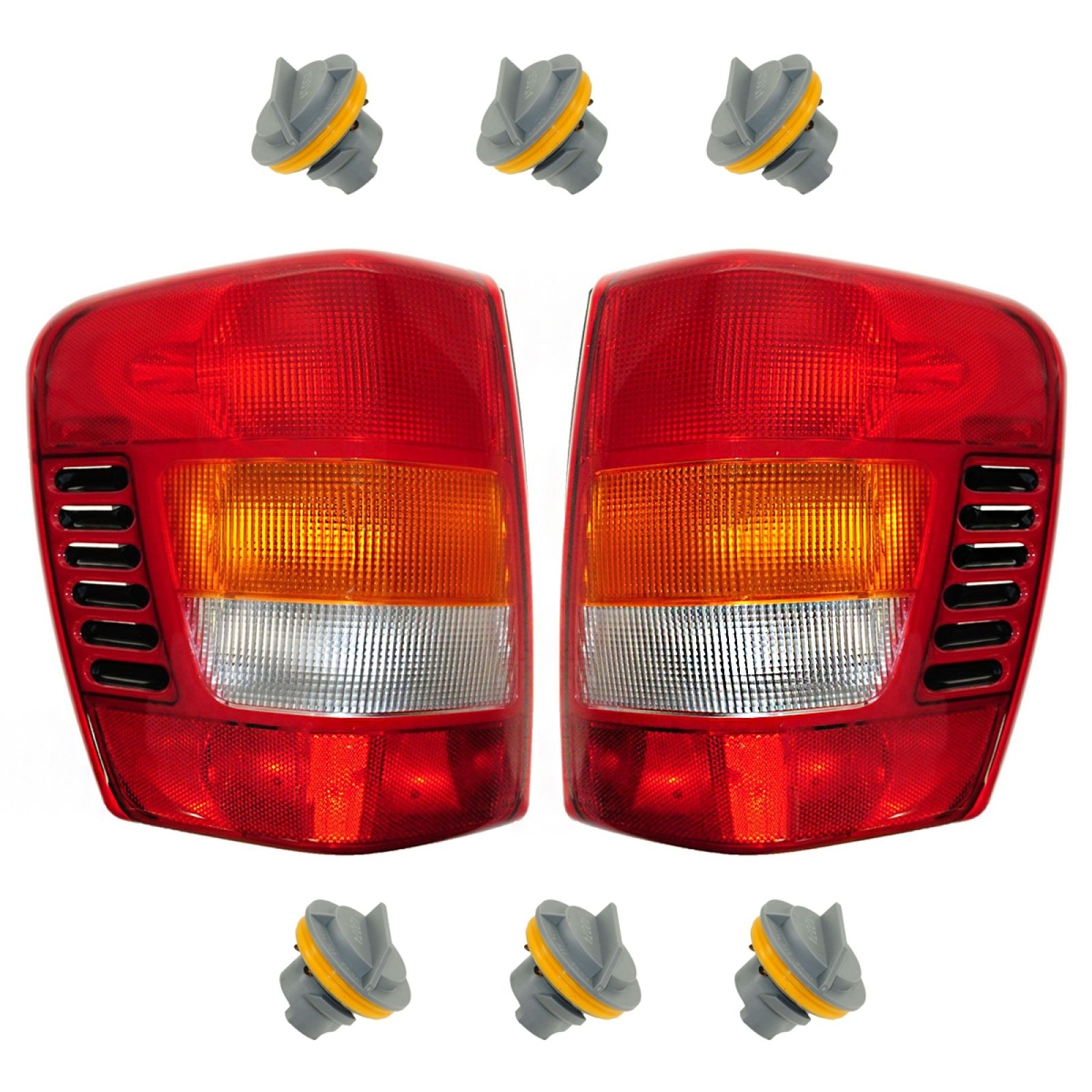 Diy Solutions 2 Piece Tail Light & Socket Set For 99-03 Grand Cherokee, HWNV-LHT07651 Diy Solutions 2 Piece Tail Light & Socket Set For 99-03 Grand Cherokee, HWNV-LHT07651
