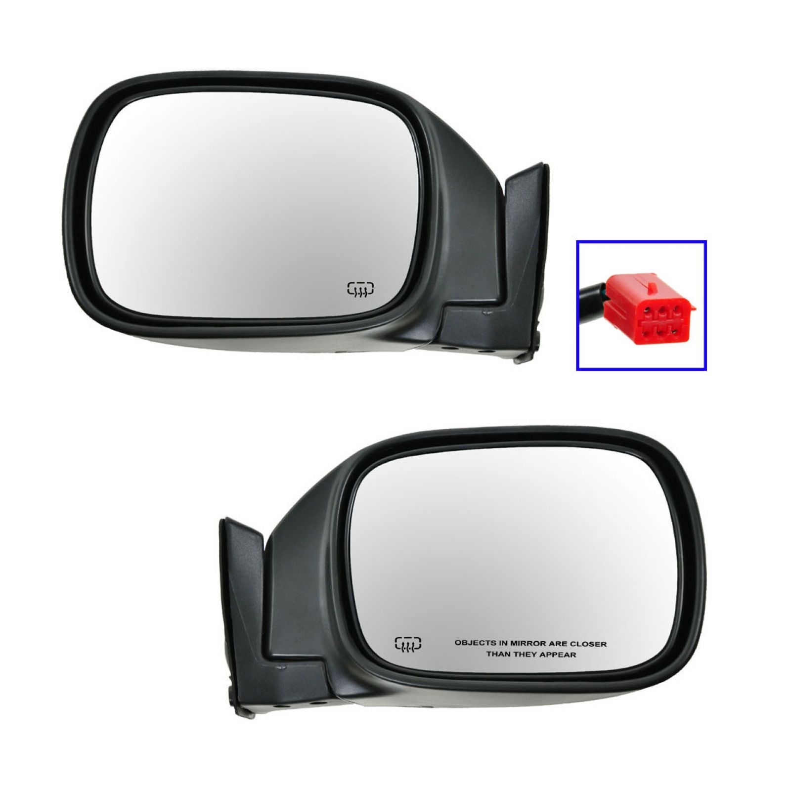 Diy Solutions Power Heated Paint To Match 2 Piece Mirror Set For 97-01 Cherokee Driver & Passenger