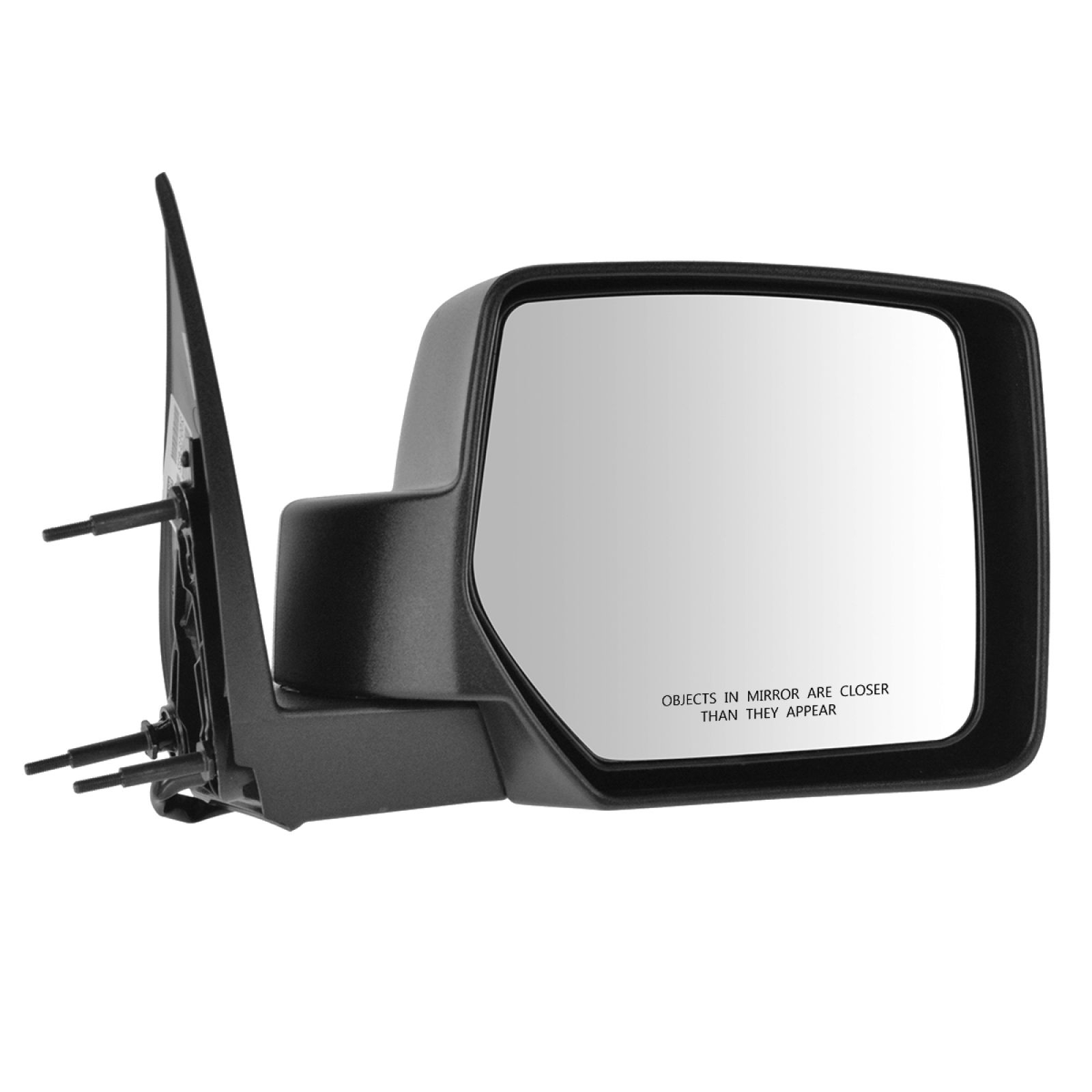 Trq Power Textured Black Mirror For 08-12 Liberty Passenger Side, HWNV-MRA06396 Trq Power Textured Black Mirror For 08-12 Liberty Passenger Side, HWNV-MRA06396