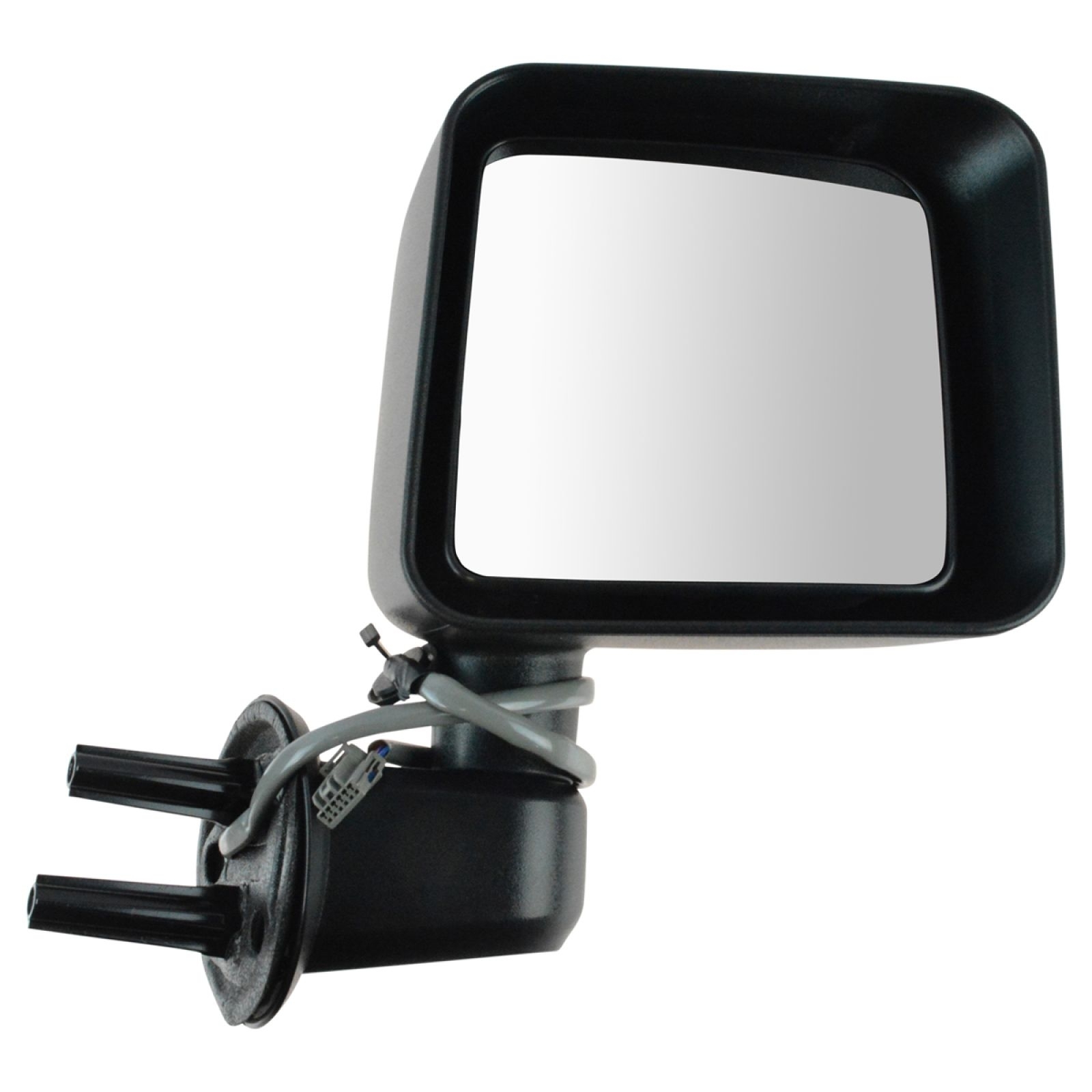 Trq Power Heated Textured Black Mirror For 14 Wrangler Jk Passenger Side, HWNV-MRA08226 Trq Power Heated Textured Black Mirror For 14 Wrangler Jk Passenger Side, HWNV-MRA08226