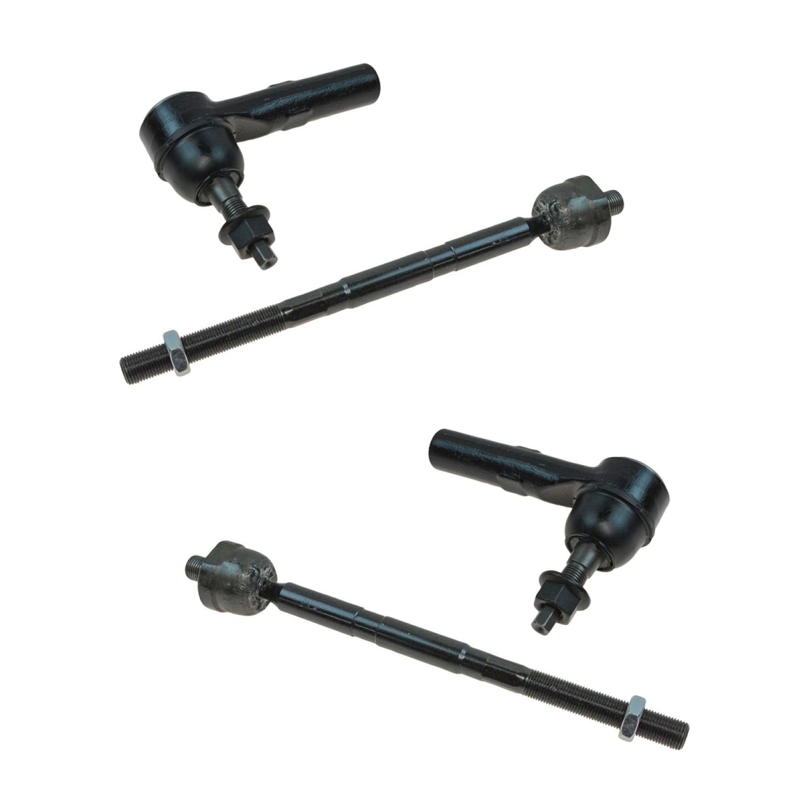 Trq 4 Piece Tie Rod Set For 05-10 Grand Cherokee Front 06-10 Commander Front, Suspension Parts, Trq 4 Piece Tie Rod Set For 05-10 Grand Cherokee Front 06-10 Commander Front, Suspension Parts,