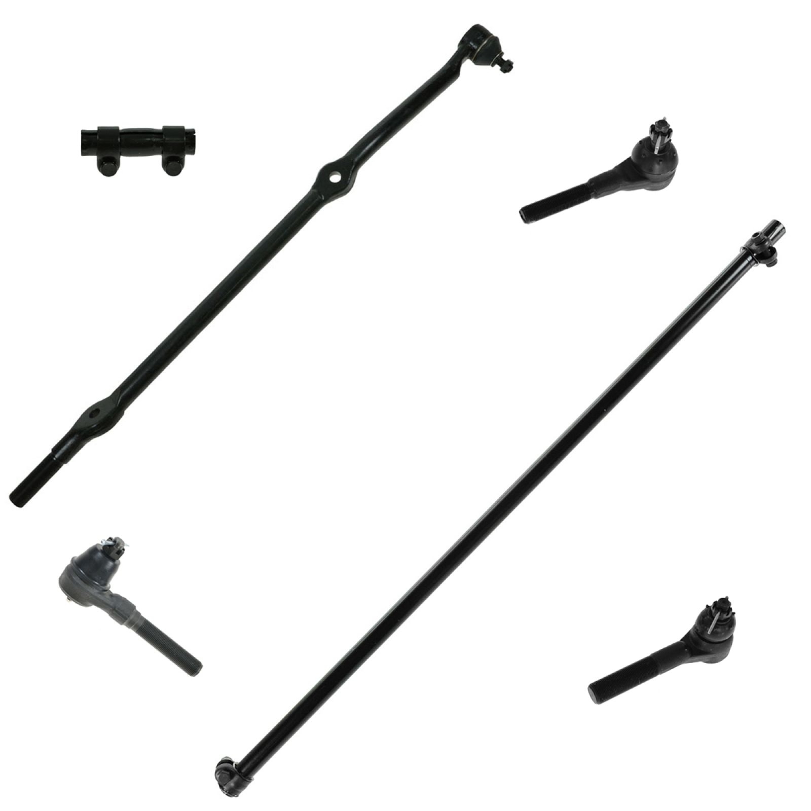 Trq 6 Piece Tie Rod Set For 93-98 Grand Cherokee With 4.0L Engine, Suspension Parts, HWNV-PSA55271 Trq 6 Piece Tie Rod Set For 93-98 Grand Cherokee With 4.0L Engine, Suspension Parts, HWNV-PSA55271