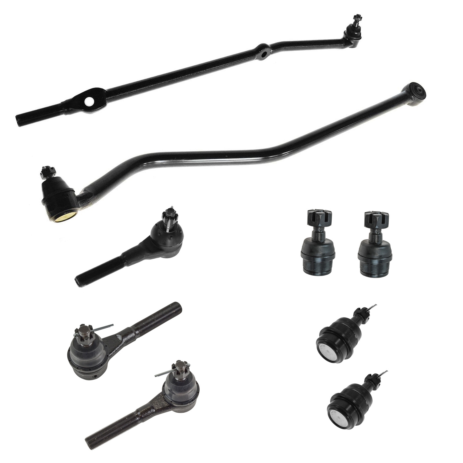 Trq 9 Piece Steering & Suspension Service Kit For 91-01 Cherokee 91-92 Comanche, Suspension Parts, Trq 9 Piece Steering & Suspension Service Kit For 91-01 Cherokee 91-92 Comanche, Suspension Parts,
