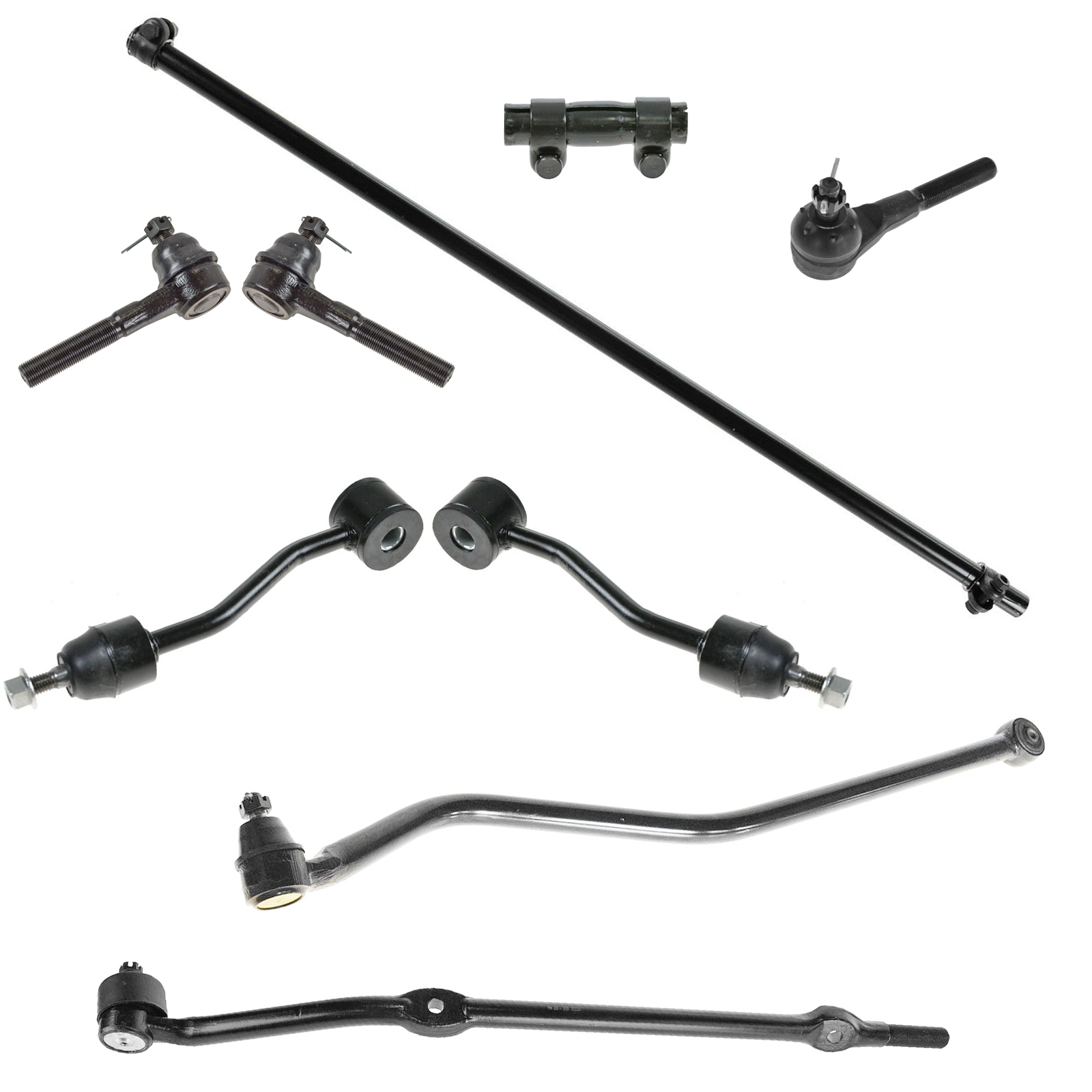 Trq 9 Piece Steering & Suspension Service Kit For 97-06 Wrangler Tj, Suspension Parts, HWNV-PSA63538 Trq 9 Piece Steering & Suspension Service Kit For 97-06 Wrangler Tj, Suspension Parts, HWNV-PSA63538