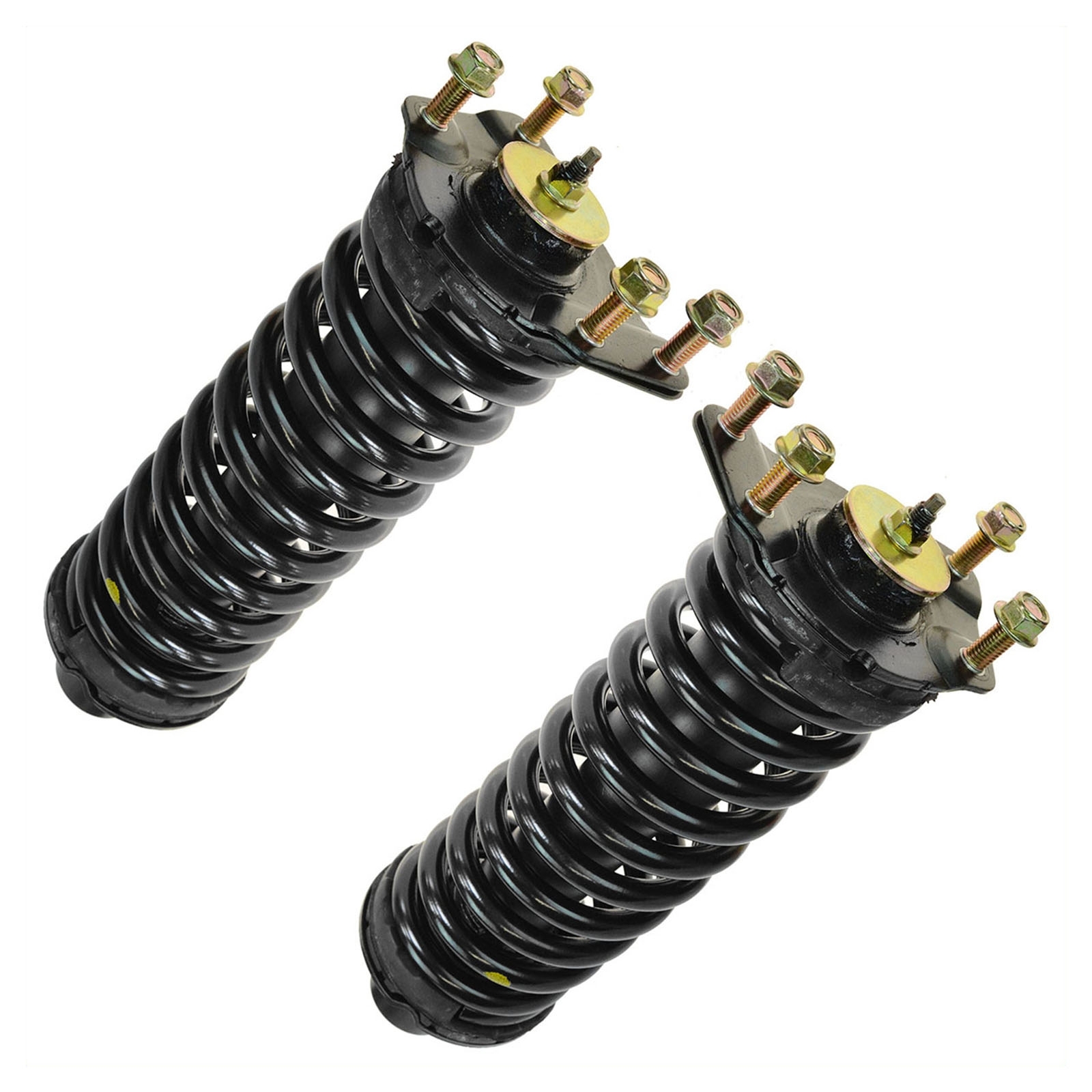 Trq 2 Piece Shock & Spring Assembly Set For 02-12 Liberty Front Driver & Passenger Side, Suspension Trq 2 Piece Shock & Spring Assembly Set For 02-12 Liberty Front Driver & Passenger Side, Suspension