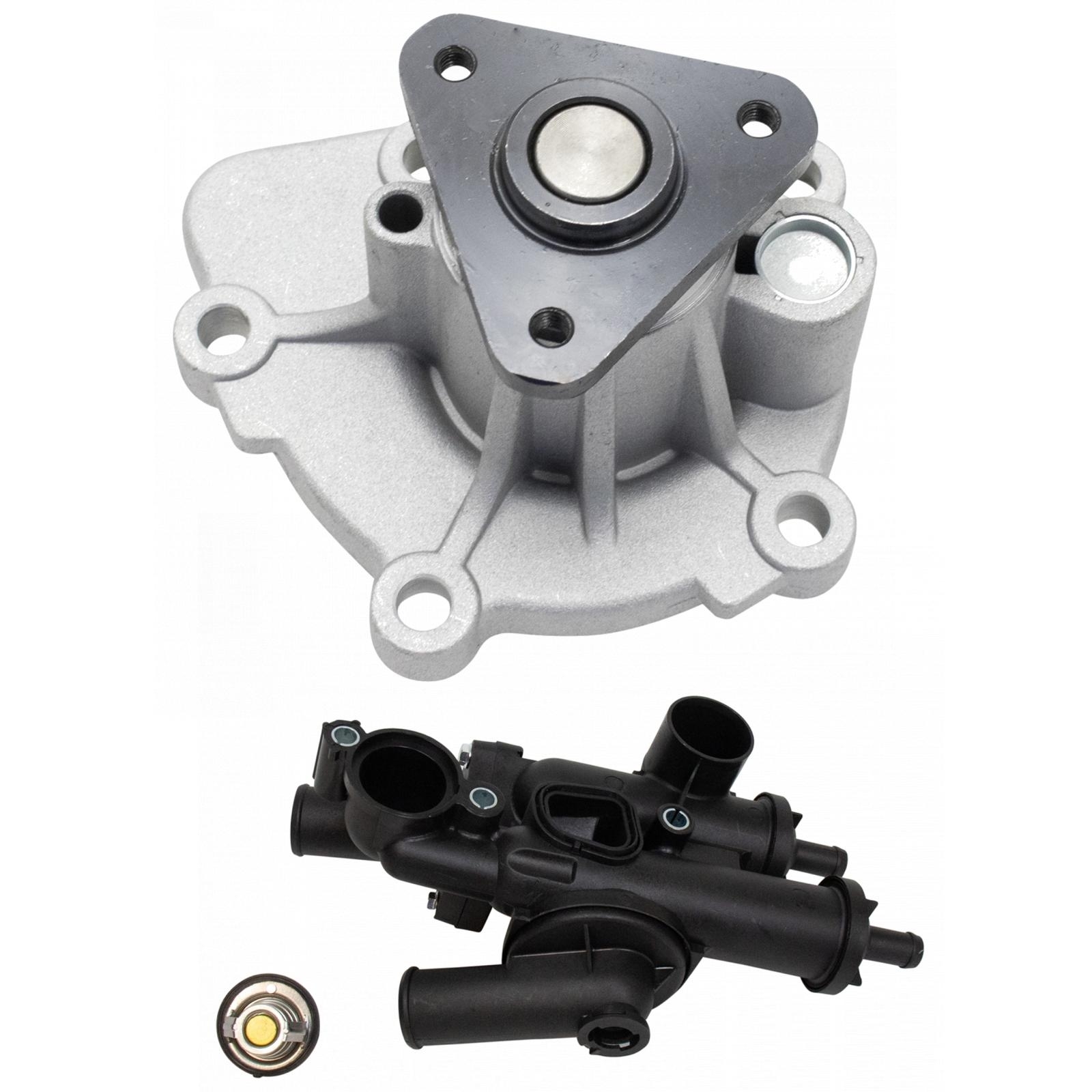 Trq Engine Water Pump And Thermostat Assembly For 07-17 Compass 09-12 Patriot, HWNV-WPA92900