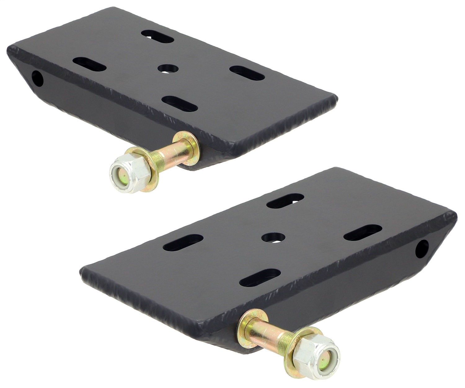 Rockjock Heavy Duty Leaf Spring Plates Incl. Replaceable Shock Mounts For Use W/2.5