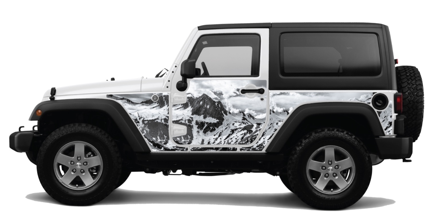 Mek Magnet The Rockies Removable Wraps Magnetic Armor For 2007-2018 Jeep Wrangler Jk 2-Door | 07-18 Mek Magnet The Rockies Removable Wraps Magnetic Armor For 2007-2018 Jeep Wrangler Jk 2-Door | 07-18