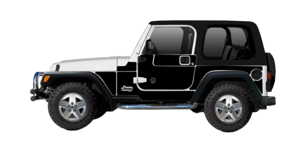 Mek Magnet Matte Black Removable Wraps Magnetic Armor For 1997-2006 Jeep Wrangler Tj | 97-06 Jeep Mek Magnet Matte Black Removable Wraps Magnetic Armor For 1997-2006 Jeep Wrangler Tj | 97-06 Jeep