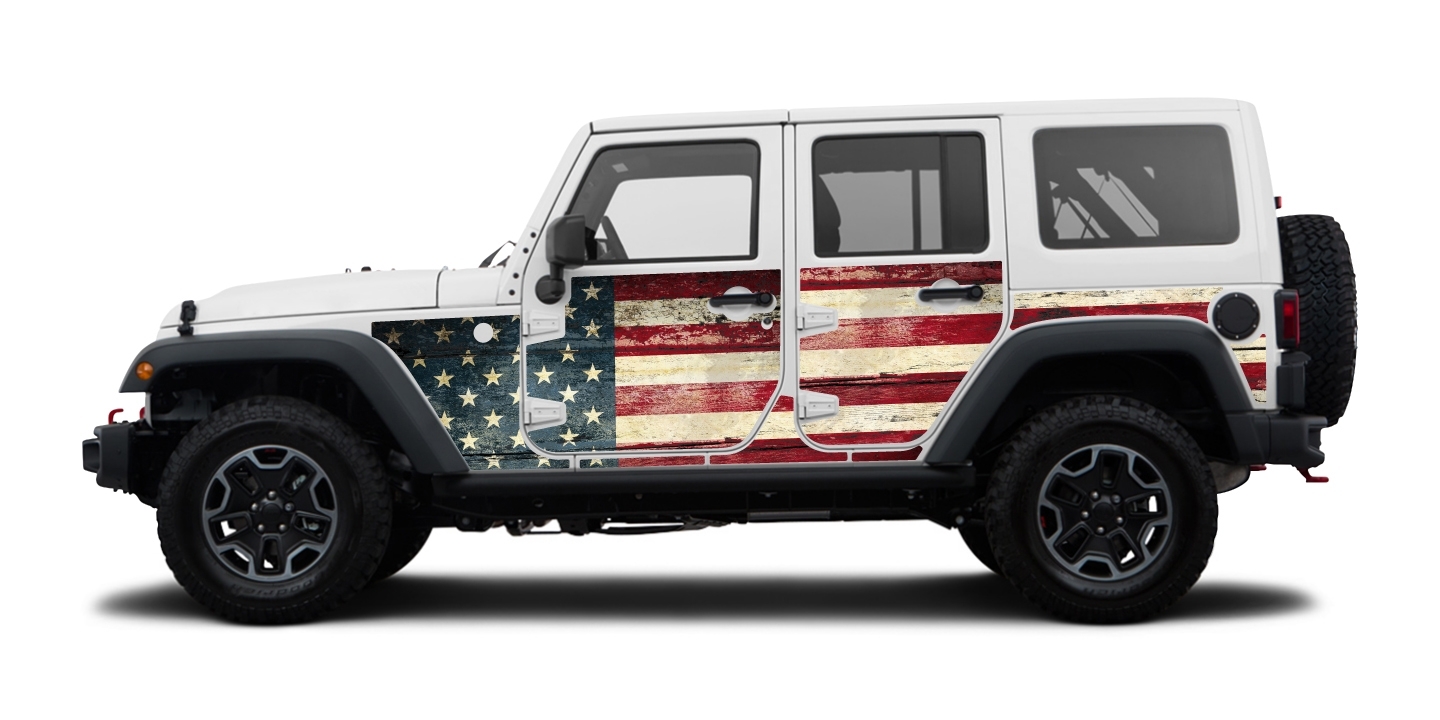 Mek Magnet The Patriot Removable Wraps Magnetic Armor For 2007-2018 Jeep Wrangler Jk Unlimited Mek Magnet The Patriot Removable Wraps Magnetic Armor For 2007-2018 Jeep Wrangler Jk Unlimited