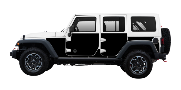 Mek Magnet Matte Black Removable Wraps Magnetic Armor For 2007-2018 Jeep Wrangler Jk Unlimited Mek Magnet Matte Black Removable Wraps Magnetic Armor For 2007-2018 Jeep Wrangler Jk Unlimited