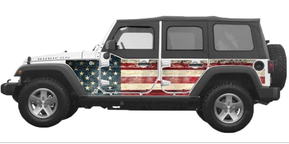 Mek Magnet The Patriot Removable Wraps Magnetic Armor, Half Doors Full Set For 2007-2018 Jeep Mek Magnet The Patriot Removable Wraps Magnetic Armor, Half Doors Full Set For 2007-2018 Jeep