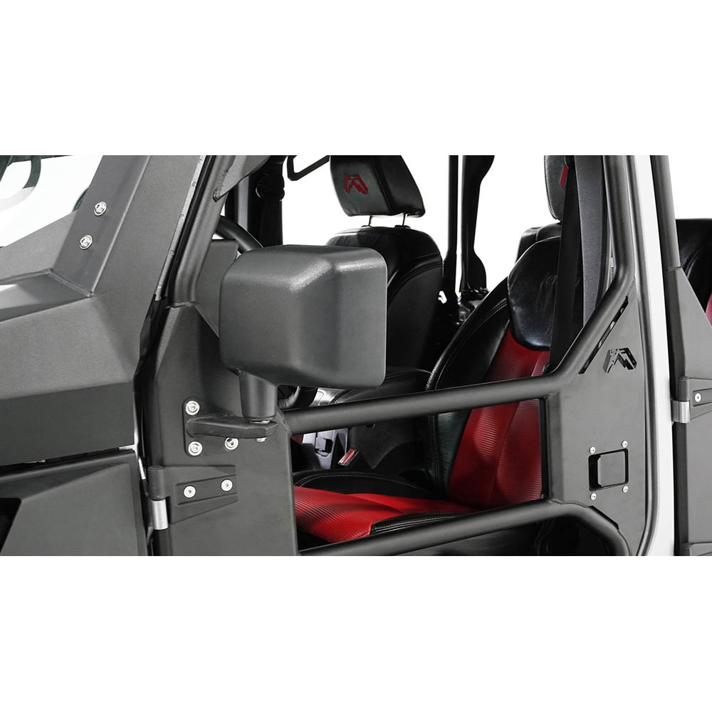 Fab Fours Jk Front Tube Doors, Bare Steel, Pair | 2007-2018 Jeep Wrangler JK & Wrangler JK