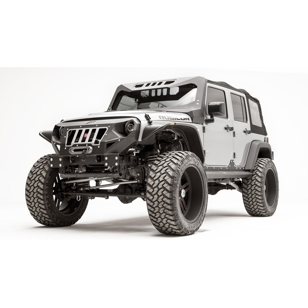 Fab Fours Jk Vicowl, Bare Steel | 2007-2018 Jeep Wrangler JK & Wrangler JK Unlimited, JK3020-B