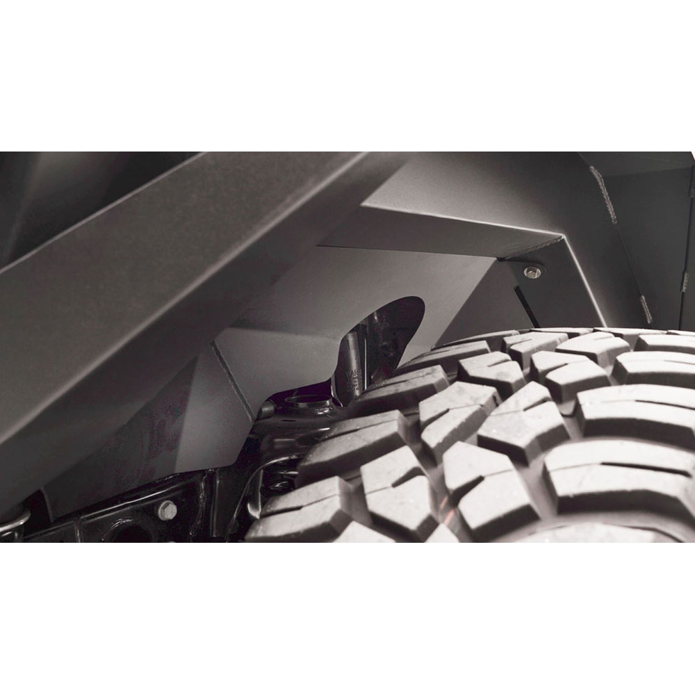 Fab Fours Jl/jt Front Inner Fender, Bare Steel, Pair | 2018-2020 Jeep Wrangler JL/JLU & Gladiator