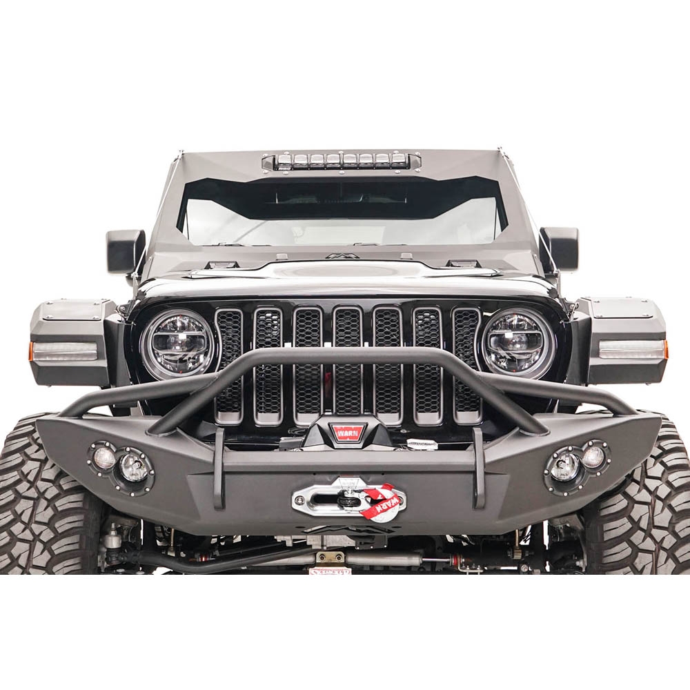 Fab Fours Jl/jt Light Fender System, Bare Steel | 2018-2020 Jeep Wrangler JL/JLU & Gladiator JT,