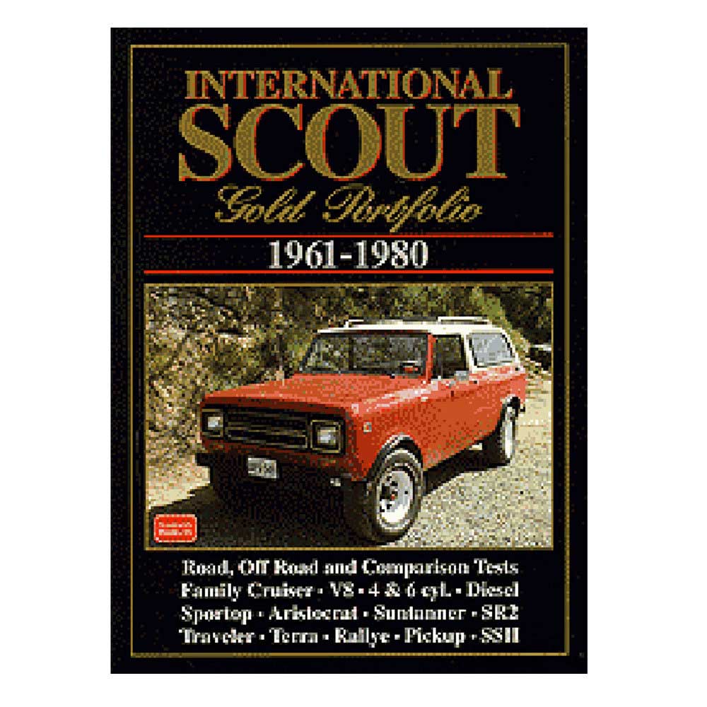 Fits: 1961-1980 International Scout Description: The Cartech International Scout Gold Portfolio Contains Contemporary Road And Comparison Tests, Specification And Technical Data, New Model Introductions And Drive Reports. The Models Discussed Are The Travelall, 880, Sportop, 800A, Aristocrat, Sr-2, Scout Ii, Traveltop, Cab Top, Traveler, Terra, Diesel, Suntanner, Rallye, Family Cruiser & Ssii. Product Details: Pages: 172 Size: 8 X 10.75 (Inches) Format: Paperback Illustrations: 354 B/w Photos Publisher: Marston Book Services, Ltd Isbn: 9781855203051 Parts Included: (1) Cartech Manual - International Scout Gold Portfolio Years Covered: 1961, 1962, 1963, 1964, 1965, 1966, 1967, 1968, 1969, 1970, 1971, 1972, 1973, 1974, 1975, 1976, 1977, 1978,