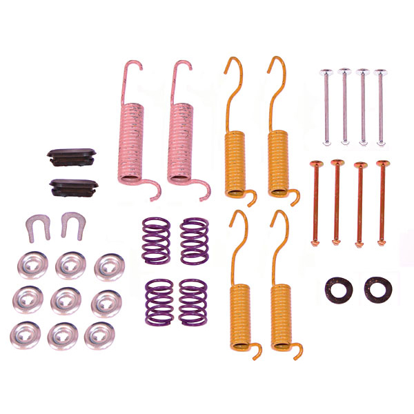 Omix Drum Brake Hold Down Hardware Kit, Rear (Per Axle) | 1978-1989 Jeep CJ & Wrangler YJ With AMC Omix Drum Brake Hold Down Hardware Kit, Rear (Per Axle) | 1978-1989 Jeep CJ & Wrangler YJ With AMC