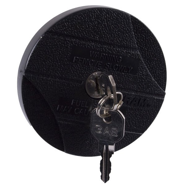 Omix Locking Gas Cap With Keys, Black | 1978-1990 Jeep , 17726.06