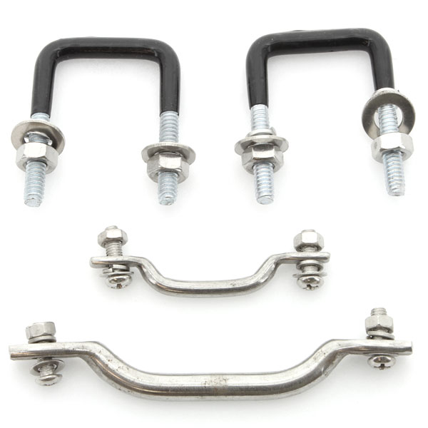 Rugged Ridge Windshield Tie Down Kit | 1955-1995 Jeep Wrangler YJ, CJ5, CJ6, CJ7 & CJ8, 7411 Rugged Ridge Windshield Tie Down Kit | 1955-1995 Jeep Wrangler YJ, CJ5, CJ6, CJ7 & CJ8, 7411