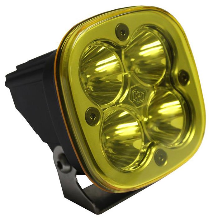 Baja Designs Squadron Sport Flood/work Beam Led Light, Black With Amber Lens, Sold Individually, Baja Designs Squadron Sport Flood/work Beam Led Light, Black With Amber Lens, Sold Individually,