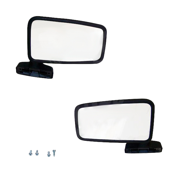 Crown Mirror Set , Pair | 1987-1993 Jeep Wrangler YJ, Cherokee XJ & Comanche MJ, 55027207K