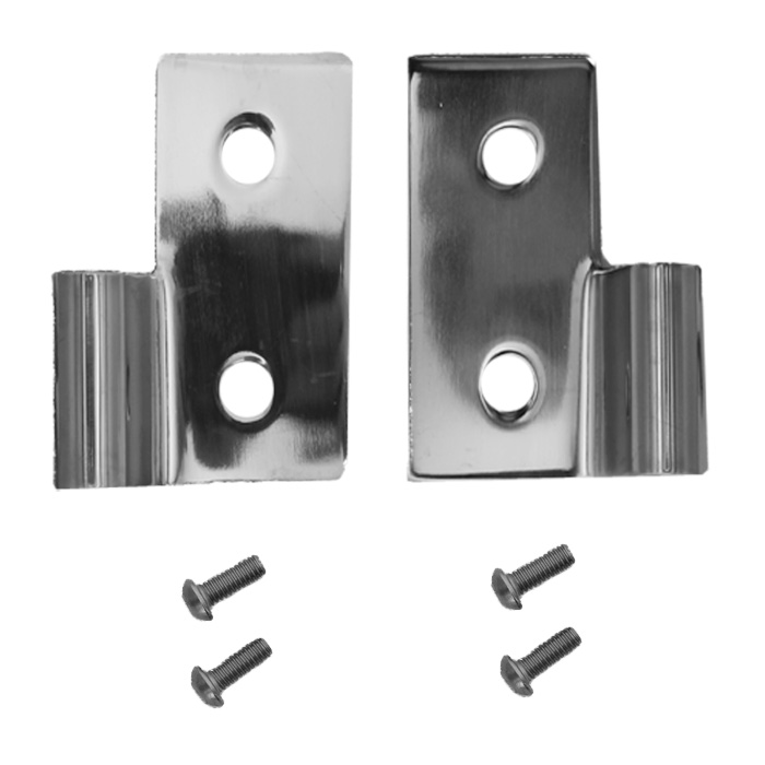 Smittybilt Lower Door Hinge Bracket, Stainless Steel, Pair | 1976-2006 Jeep Wrangler TJ, TJL, YJ, Smittybilt Lower Door Hinge Bracket, Stainless Steel, Pair | 1976-2006 Jeep Wrangler TJ, TJL, YJ,